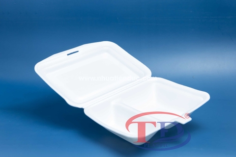 Lunch foam box 2 Tiến Đức