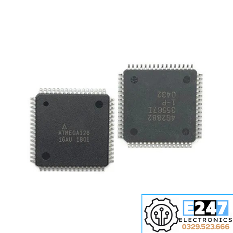 CHÍP ATMEGA128-16AU TQFP-64