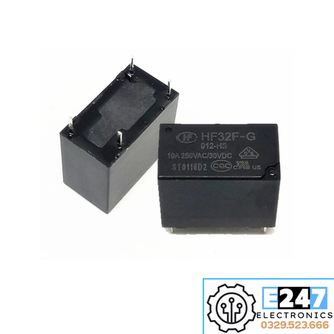 RELAY HF32F-G-012 HS 10A