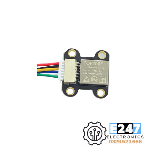 MODULE CẢM BIẾN KHOẢNG CÁCH LASER TOF200F MODBUS I2C