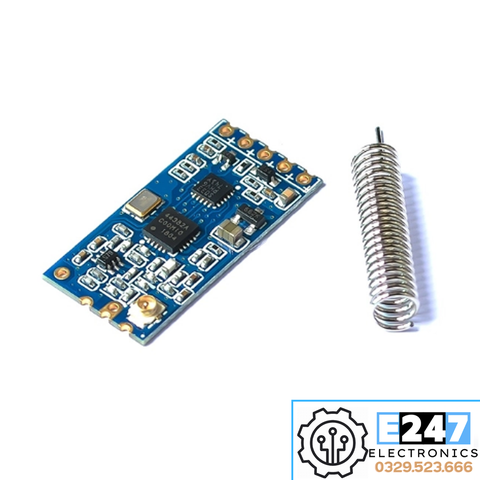 MẠCH THU PHÁT RF HC-12 SI 4438/4463 433MHZ