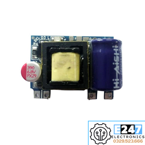 MODULE NGUỒN XUNG SIÊU NHỎ 220VAC ~ 5VDC 700MA (24.5X15.3X13.5MM)