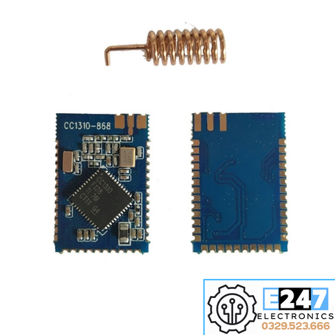 MODULE THU PHÁT RF SUB-1GHZ CC1310-868MHZ
