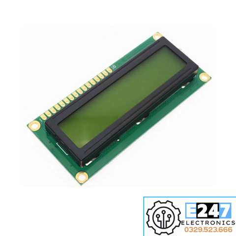 MÀN HÌNH LCD16X02 (XANH LÁ)
