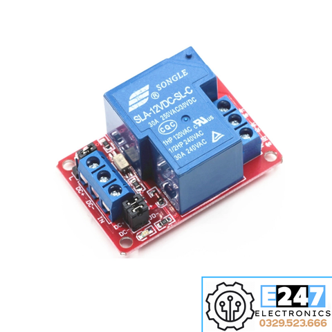 MODULE RELAY 30A 250VAC HIGH / LOW 1 KÊNH - 12VDC