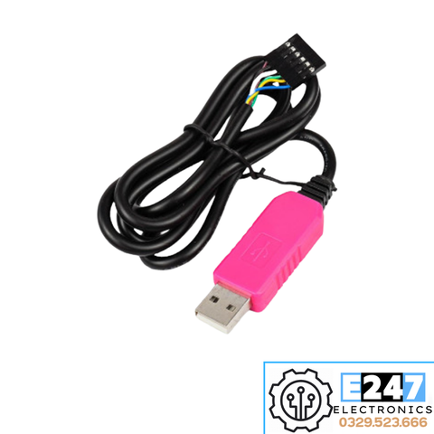 MODULE CHUYỂN ĐỔI USB SANG TTL RS232 PL2303HXD 6 CHÂN