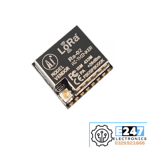 MẠCH THU PHÁT RF SPI LORA SX1278 433MHZ RA-02