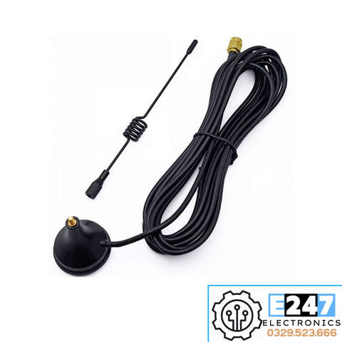 ANTEN 433MHZ 10DBI SMA ĐỰC 32CM CÁP 5M