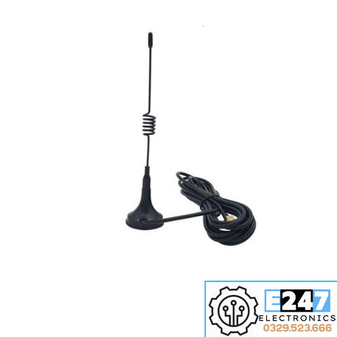 ANTEN 2G-3G GSM 5DB DÀI 2M - CAO 16CM