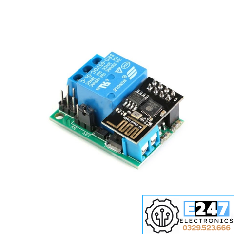 MODULE RELAY ĐIỀU KHIỂN IOT WIFI ESP8266-01 BẰNG GIỌNG NÓI