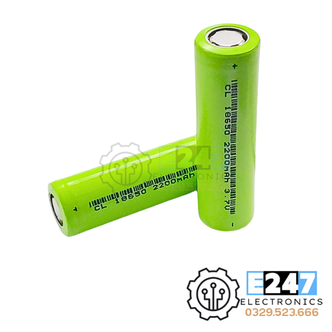 Pin sạc 18650 2200MAH 3.7V
