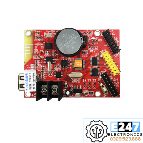 MODULE ĐIỀU KHIỂN LED MA TRẬN WIFI 1 MÀU, 3 MÀU HD - W60