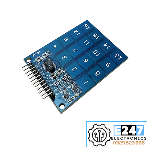 MODULE BÀN PHÍM CẢM ỨNG 4×4 (TTP229)