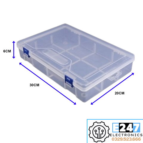 HỘP NHỰA ĐỰNG 30*20*6CM