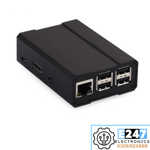 VỎ HỘP NHÔM CHO RASPBERRY PI 2/3 V2