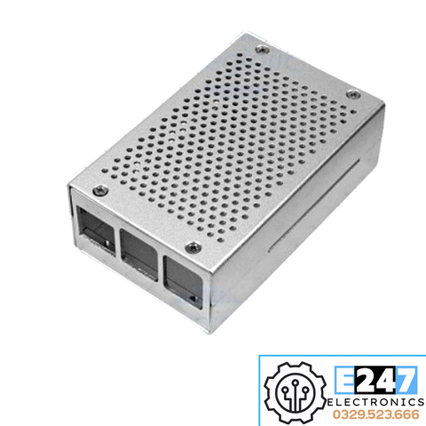 VỎ HỘP NHÔM CHO RASPBERRY PI 2/3 V1