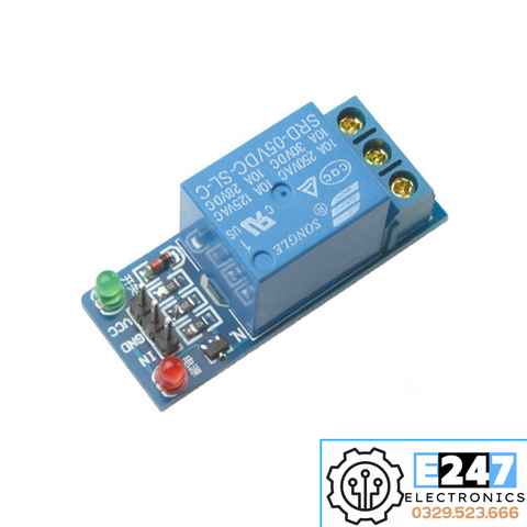 MODULE RELAY 1 KÊNH 5V-220VAC10A V1