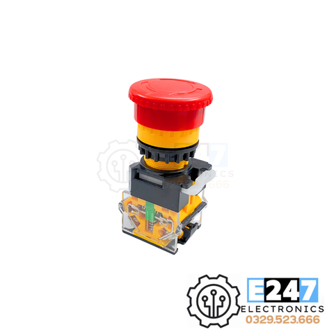 NÚT NHẤN DỪNG KHẨN CẤP LA38-11ZS 22MM THƯỜNG MỞ