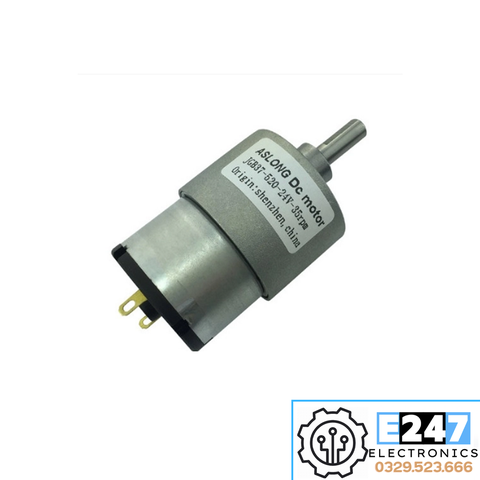 ĐỘNG CƠ GIẢM TỐC ASLONG JGB37-3530 (12V-333RPM)