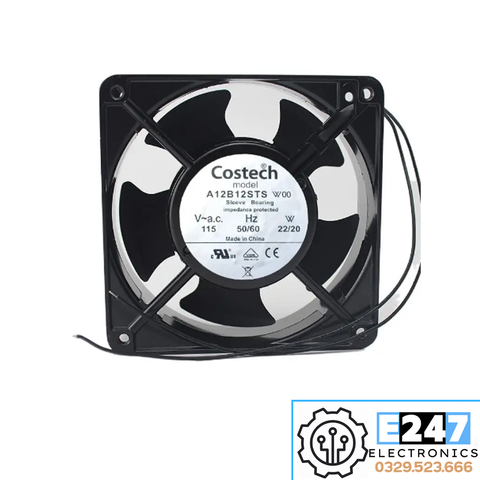 QUẠT A12B12STS W00 12CM 115V 22 20W