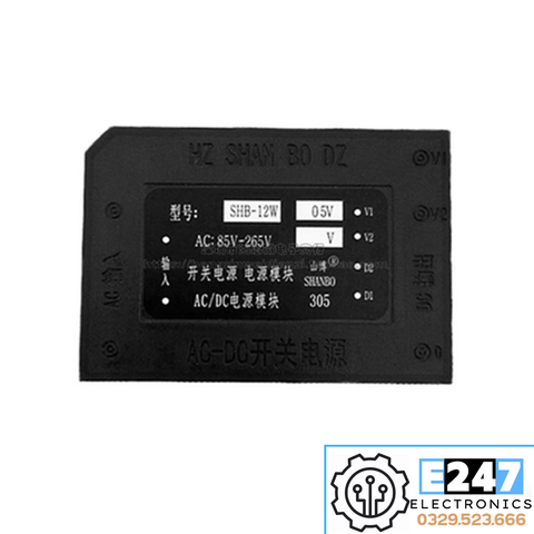 MODULE NGUỒN AC-DC SHB 12W-5V