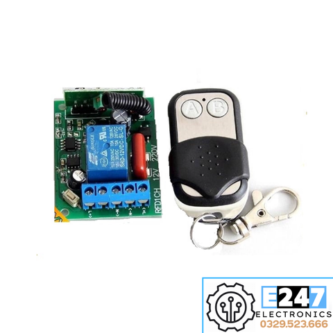 BỘ THU ĐIỀU KHIỂN RF RELAY 1 KÊNH 315MHZ