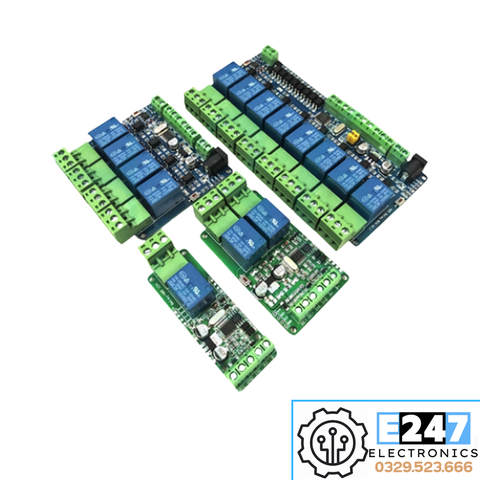 MODULE RELAY 1 KÊNH MODBUS-RTU ĐẦU RA RS485/TTL