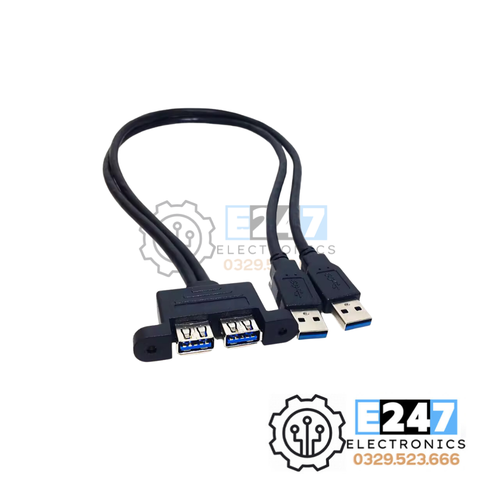 CỔNG CHUYỂN ĐỔI USB ĐỰC-CÁI ĐÔI