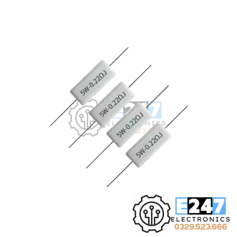 ĐIỆN TRỞ SỨ 0.22R 5W