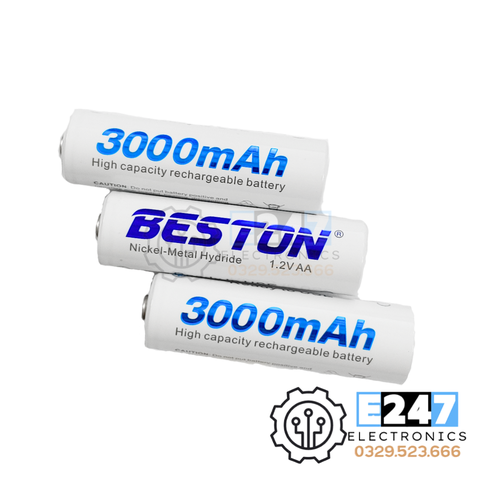 Pin Sạc BESTON AA 3000mAh (1 Chiếc)