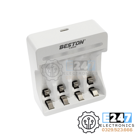 khay sạc pin 4 AA BESTON C9009