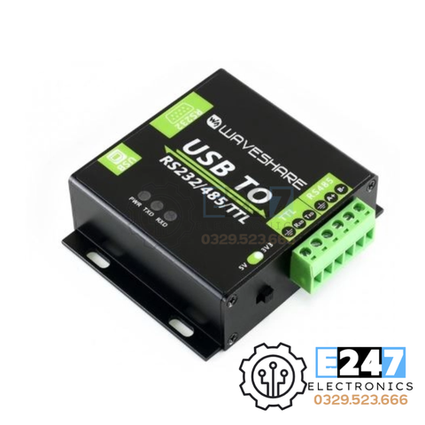 Module chuyển đổi USB sang RS232 RS485 (industrial)