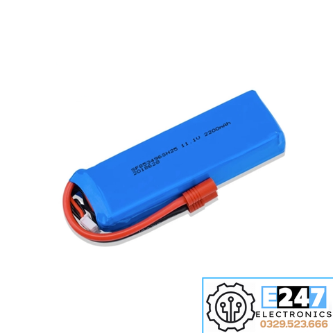 PIN LI-PO 11.1V 2200MAH 30C (ZOP) CHO MÁY BAY MÔ HÌNH