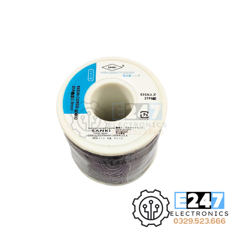 Thiếc hàn SANKI JAPAN 1.0mm 500G Sn63/37