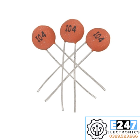 TỤ GỐM 104 100NF 50V (10PCS)