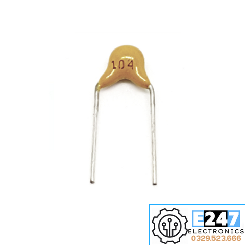 TỤ GỐM VÀNG 104 50V (10pcs)