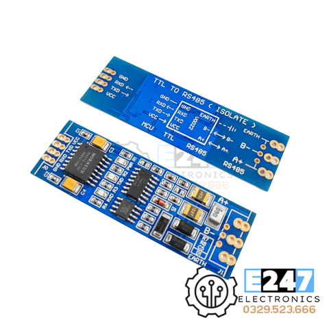 MẠCH CHUYỂN ĐỔI UART TTL TO RS485 CÁCH LY (ADUM5401)