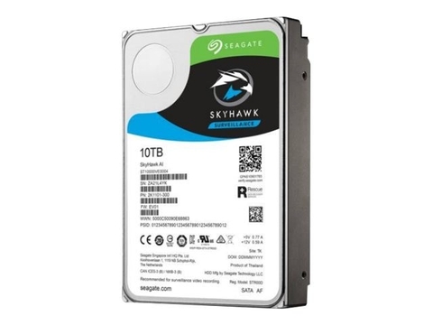Ổ cứng ST10000VE000, 10T, SKYHAWK SEAGATE, Chuẩn HDD 3.5-inch