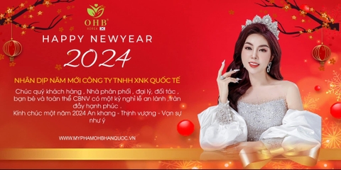 HAPPY NEW YEAR - CHÚC MỪNG NĂM MỚI 2024