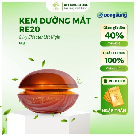 Kem Dưỡng Mắt RE20 Silky Effecter Lift Night 35g