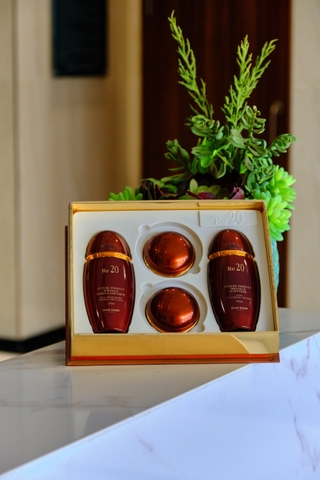RE20 FUTURE PERFECT WRINKLE Four-piece Set MADE IN KOREA (Skin: 150ml, Lotion: 150ml, Cream: 60g, Eye Cream: 35g)