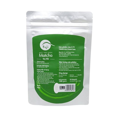 Bột Trà Xanh Fuji Matcha Vụ Hè Nguyên Chất