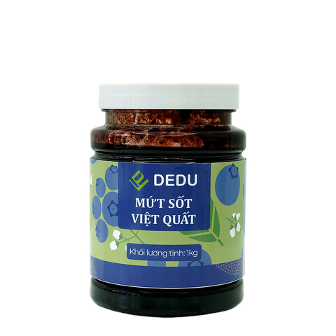 Mứt sốt việt quất Dedu pha chế đồ uống - 1Kg