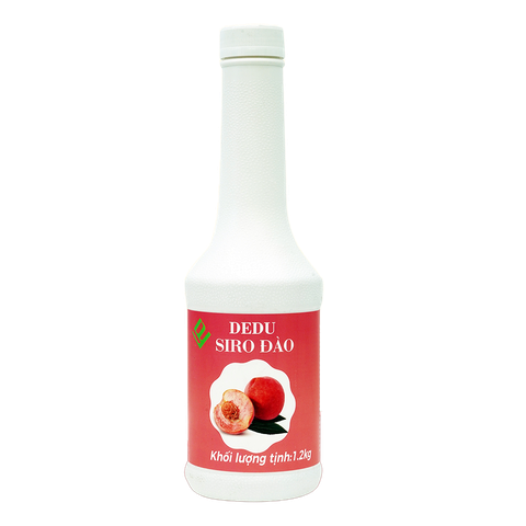 Syrup Đào Dedu - 1.2Kg