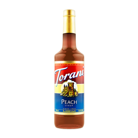 Torani Peach Syrup - 750ml