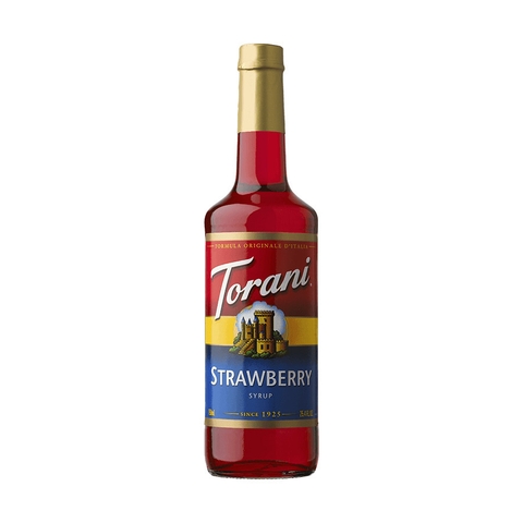 Torani Strawberry Syrup - 750ml