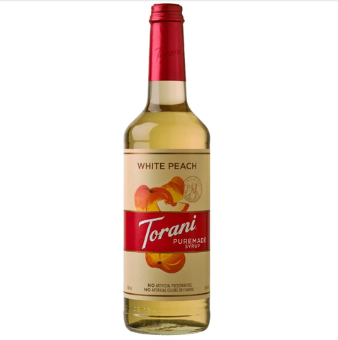 Torani White Peach Syrup - 750ml