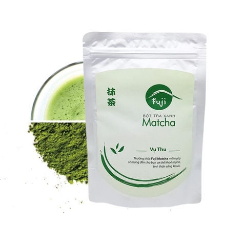 Bột Trà Xanh Fuji Matcha Vụ Thu Nguyên Chất