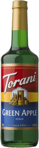 Torani Green Apple Syrup - 750ml