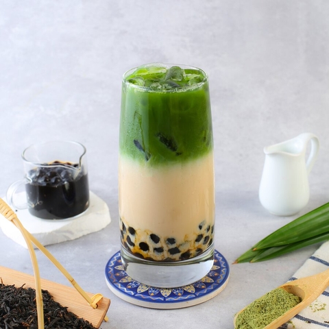 Combo Matcha Trà Sữa Trân Châu